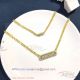AAA APM Monaco Jewelry Replica - Yellow Silver Amour Chain Necklace (4)_th.jpg